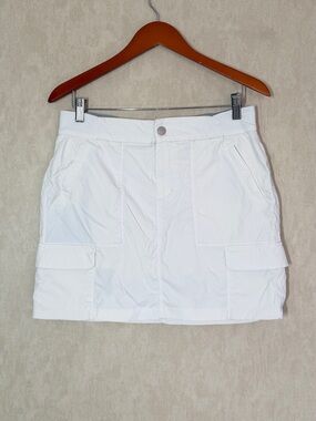 Athleta Women’s Trekkie 2.0 Skort Skirt Shorts Ripstop Outdoor in Whita 10